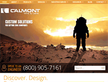 Tablet Screenshot of calmont.com